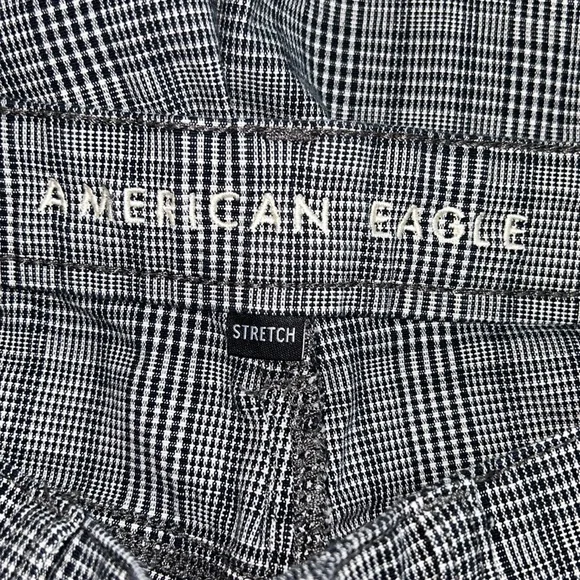 American Eagle plaid stretch Mom Jean size 6 - Picture 7 of 11